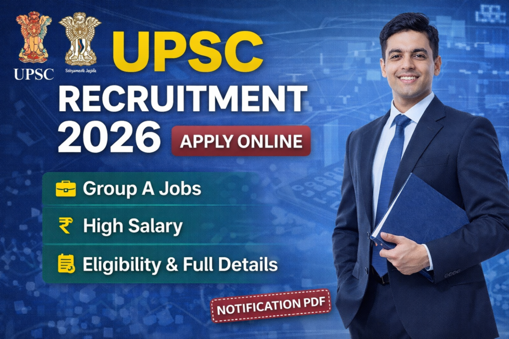 UPSC Recruitment 2026